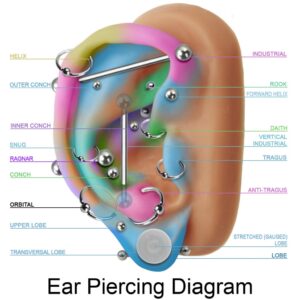 Stoke-on-trent Body piercing - Hanley, ear, Newcastle, stafffordshire